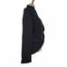 Camisa button accent blazer size M black