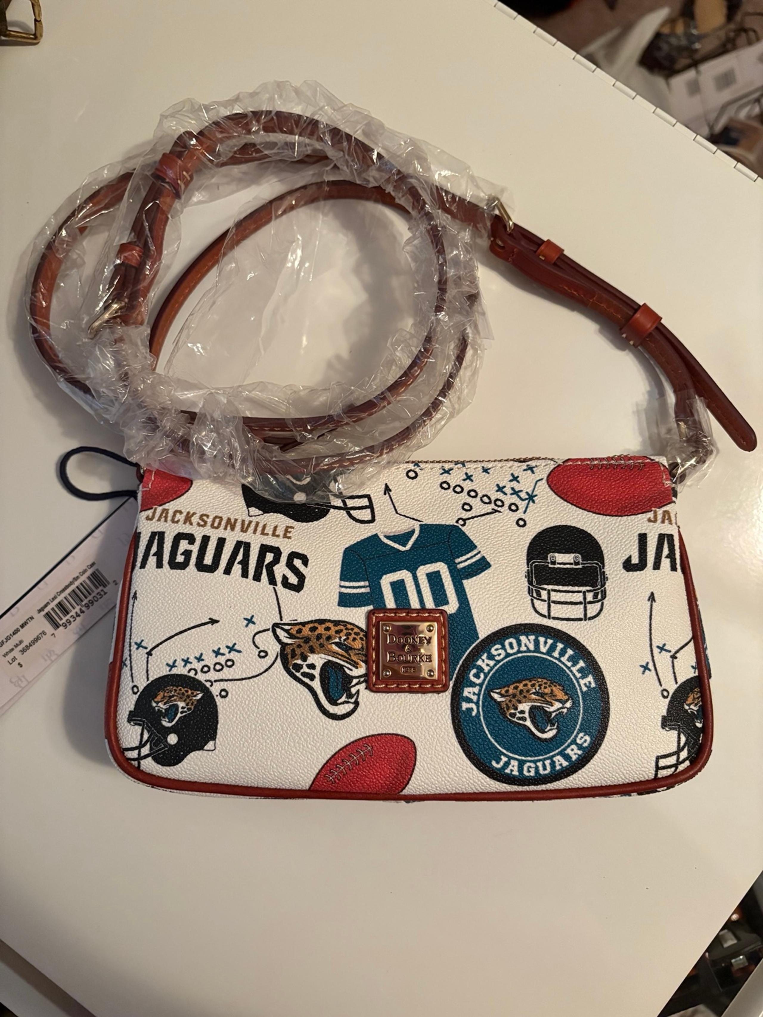 BRAND NEW Dooney & Bourke “Lexi” Jaguars crossbody bag