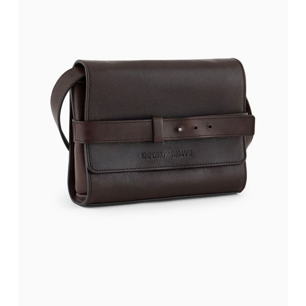 Emporio Armani Leather Shoulder Bag
