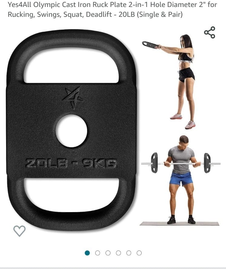 Cast iron ruck plate