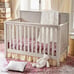 Pottery Barn Harry Potter Crib and toddler bed skirt, tulle gold sparkles