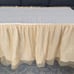 Pottery Barn Harry Potter Crib and toddler bed skirt, tulle gold sparkles