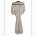 Vintage Jonquil Diane Samandi Womens Size small Sheer Embroidered Bust Robe