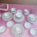 44 PC 1220 Rosemary Fine China