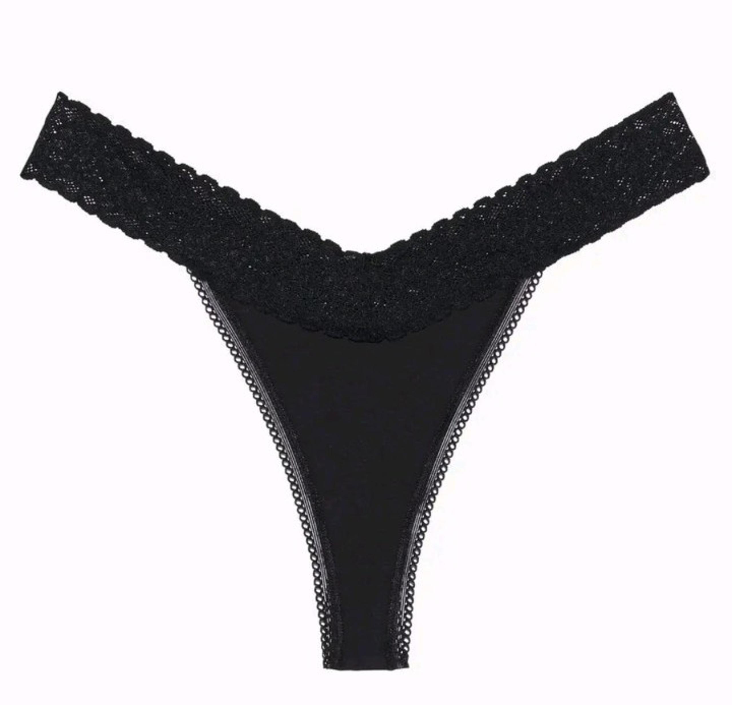 Savage "X" Fenty- Black Caviar Thong-XL