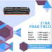 218A 3301fdw Toner Cartridges 4 Pack
