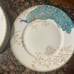 Studio 222 peacock plates set of 4
