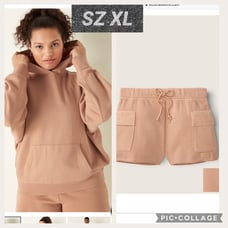 Vs pink pullover Sweatshirt Cargo shorts