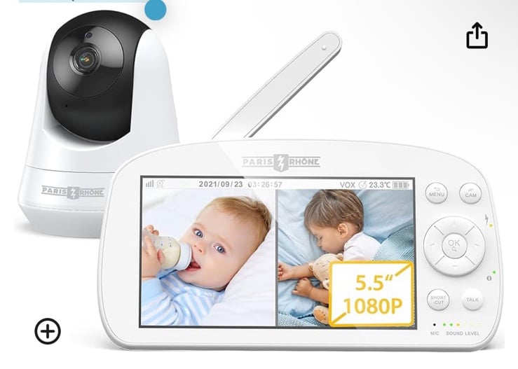 baby monitor with camera