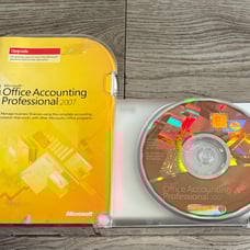 Microsoft Office Accounting Professional 2007 UPGRADE (9SK-00011) w/ Product Key