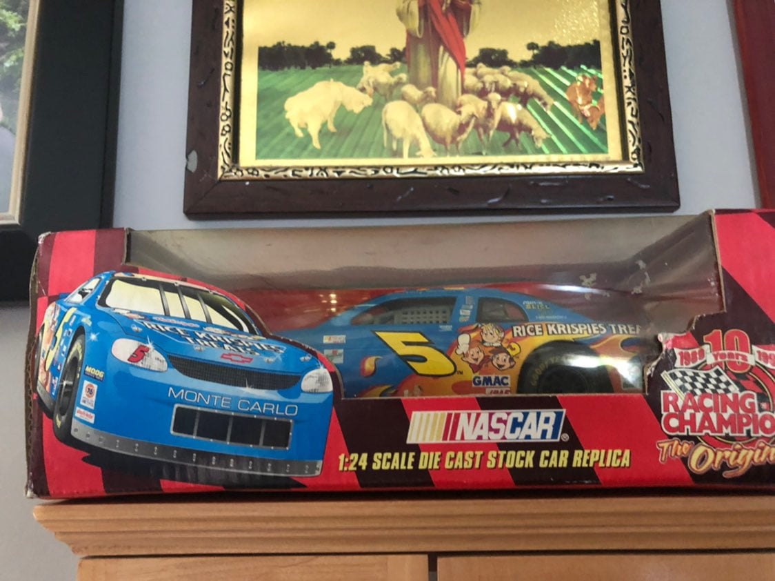 The rest of the nascar cars