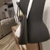 Dooney & Bourke Women's Shoulder Bag Large Tote BLK/LTHR NWT MSRP 425