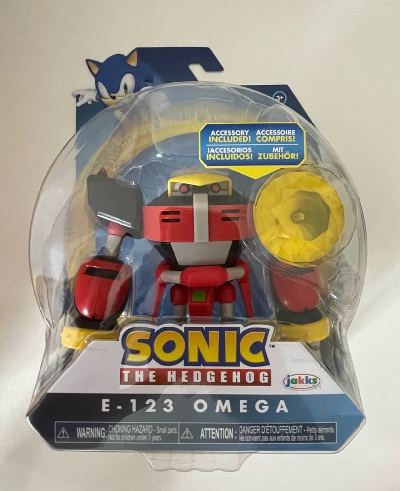 E 123 Omega Sonic the Hedgehog Jakks Pacific