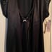 Linea Donatella Black 2 pc Lace Negligee NWT- S