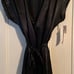 Linea Donatella Black 2 pc Lace Negligee NWT- S