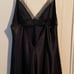 Linea Donatella Black 2 pc Lace Negligee NWT- S