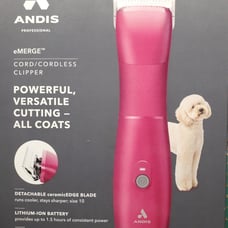 Andis Professional eMERGE Corded/Cordless Clipper For Dogs ALL COATS