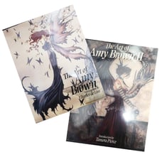 Art Books Amy Brown Set of 2 Fairy Fantasy Nature Floral Art