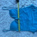 Vix Paula Hermanny Solid Teal One Piece Swimsuit Size M