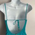 Vix Paula Hermanny Solid Teal One Piece Swimsuit Size M