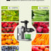 Slow Masticating Juicer, Cold Press Jucier Machines, with Triple Modes