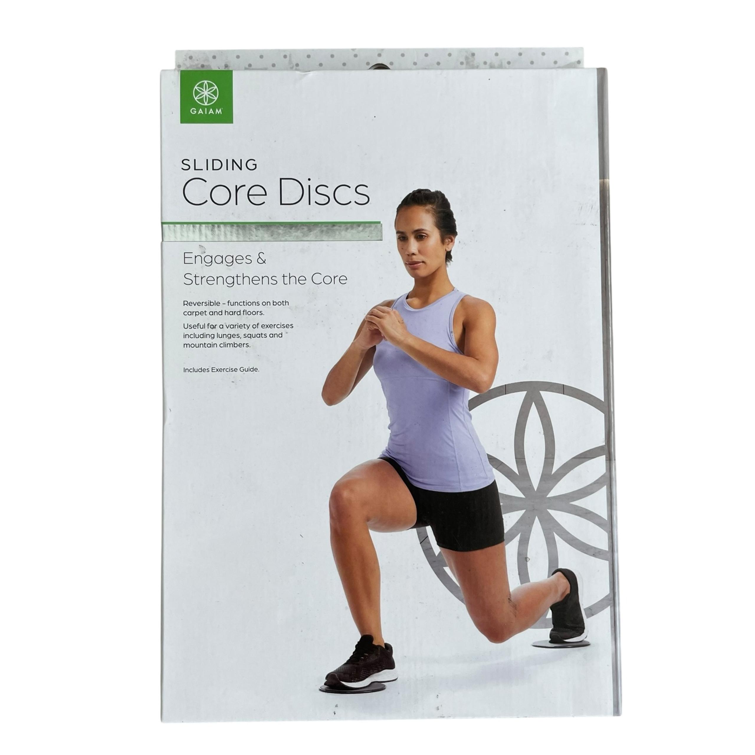 Gaiam Sliding Core Discs Exercise Equipment