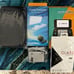 New Nintendo 2DSLL White x Orange w(Hand Grip/Clear Shell/Case/Screen Protector)