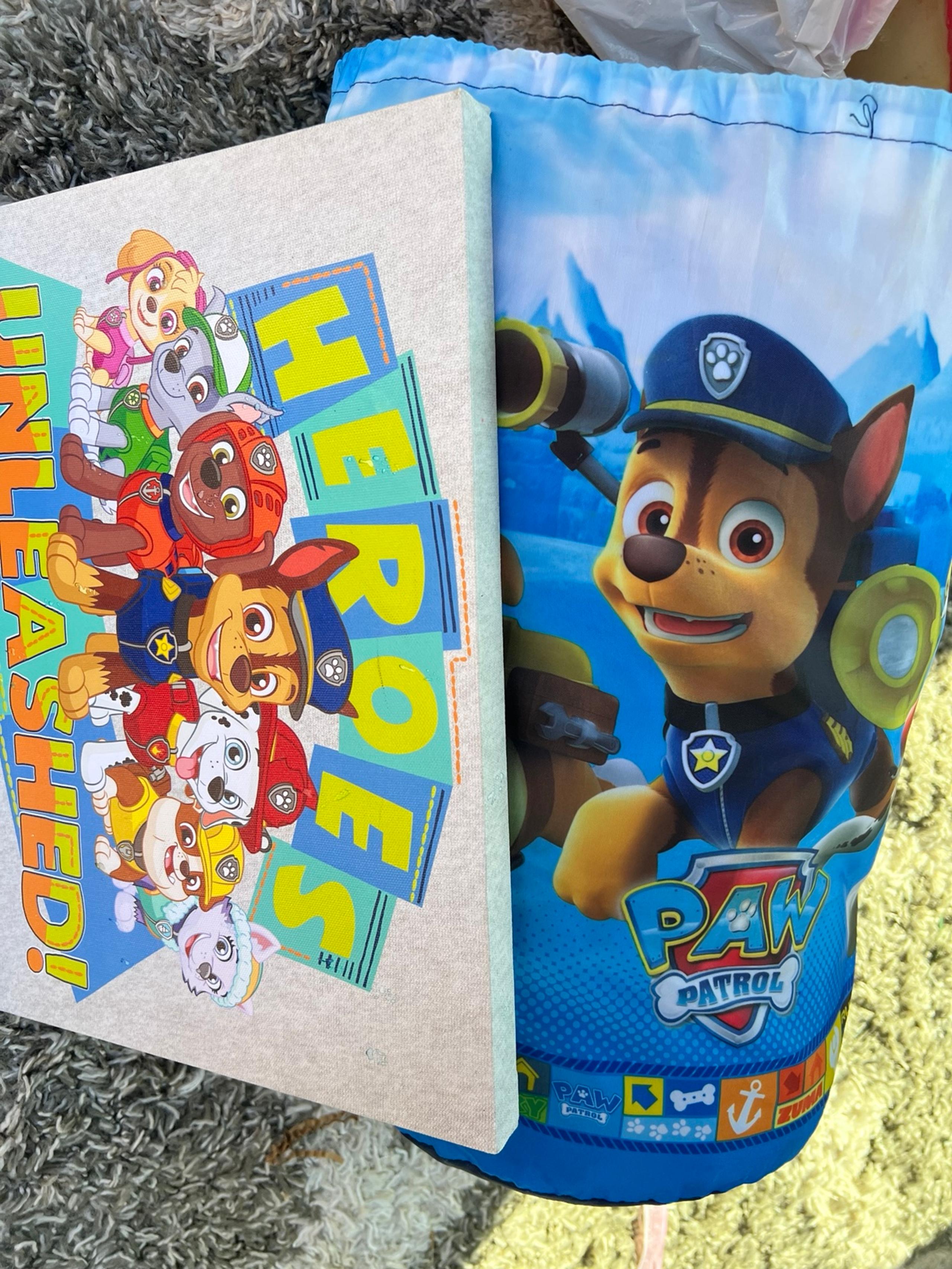 Paw Patrol sleeping bag and Frame