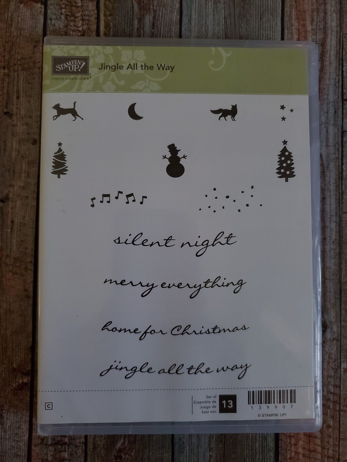 Stampin Up - Jingle All the Way with Sleigh Ride Dies