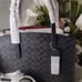 Coach Charlie Carryall In Signature Canvas COLOR:Charcoal/Midnight Navy/Light Go