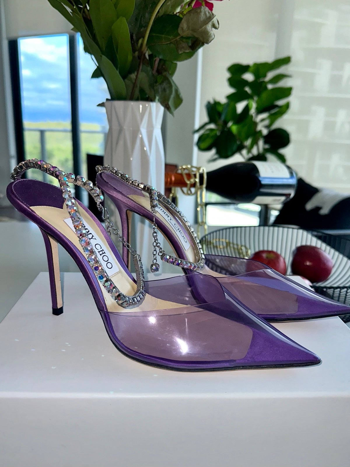 Jimmy Choo high heel shoes