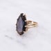 Fine Estate Smokey Quartz Gemstone Cocktail Ring 10K Gold Setting 8+ TCW 5.25