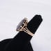 Fine Estate Smokey Quartz Gemstone Cocktail Ring 10K Gold Setting 8+ TCW 5.25