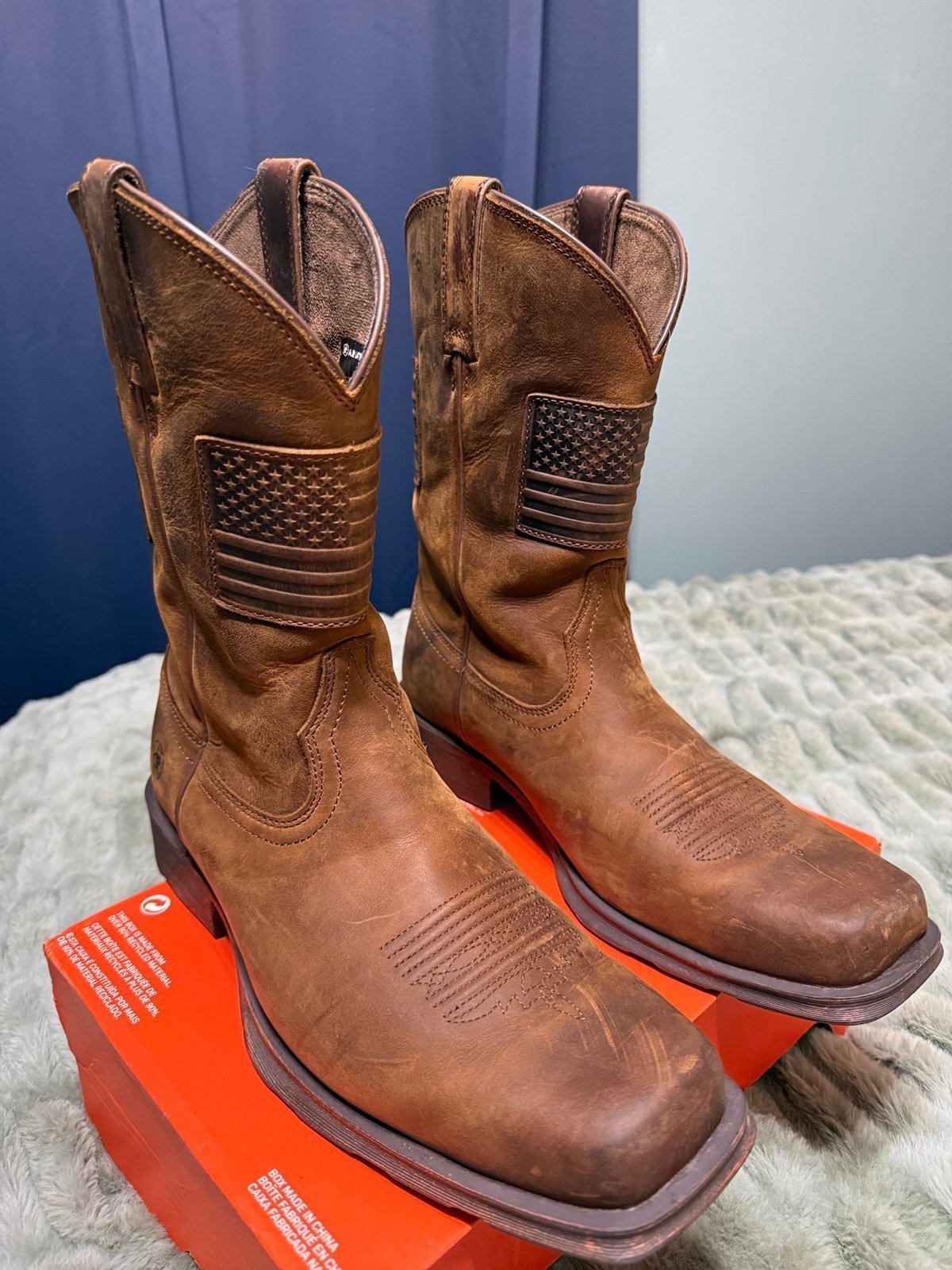 Rambler Patriot Western Boots