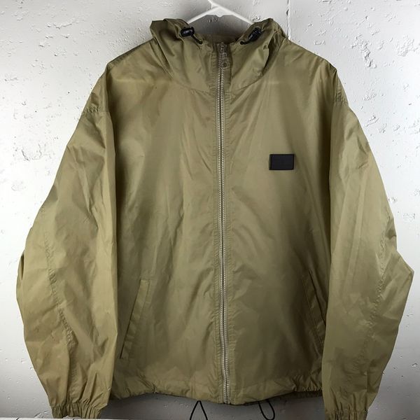RARE Vintage TOMMY HILFIGER Men’s Zip Up Windbreaker With Hoodie