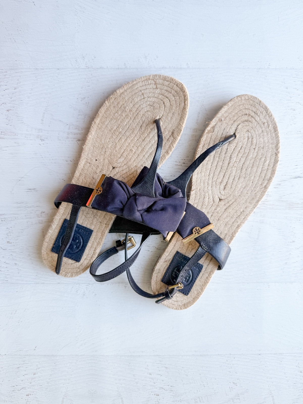 Tory Burch Penny Bow Slingback Sandals