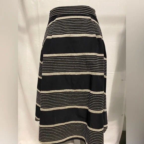 Eva Franco Black & White Patterned Skirt