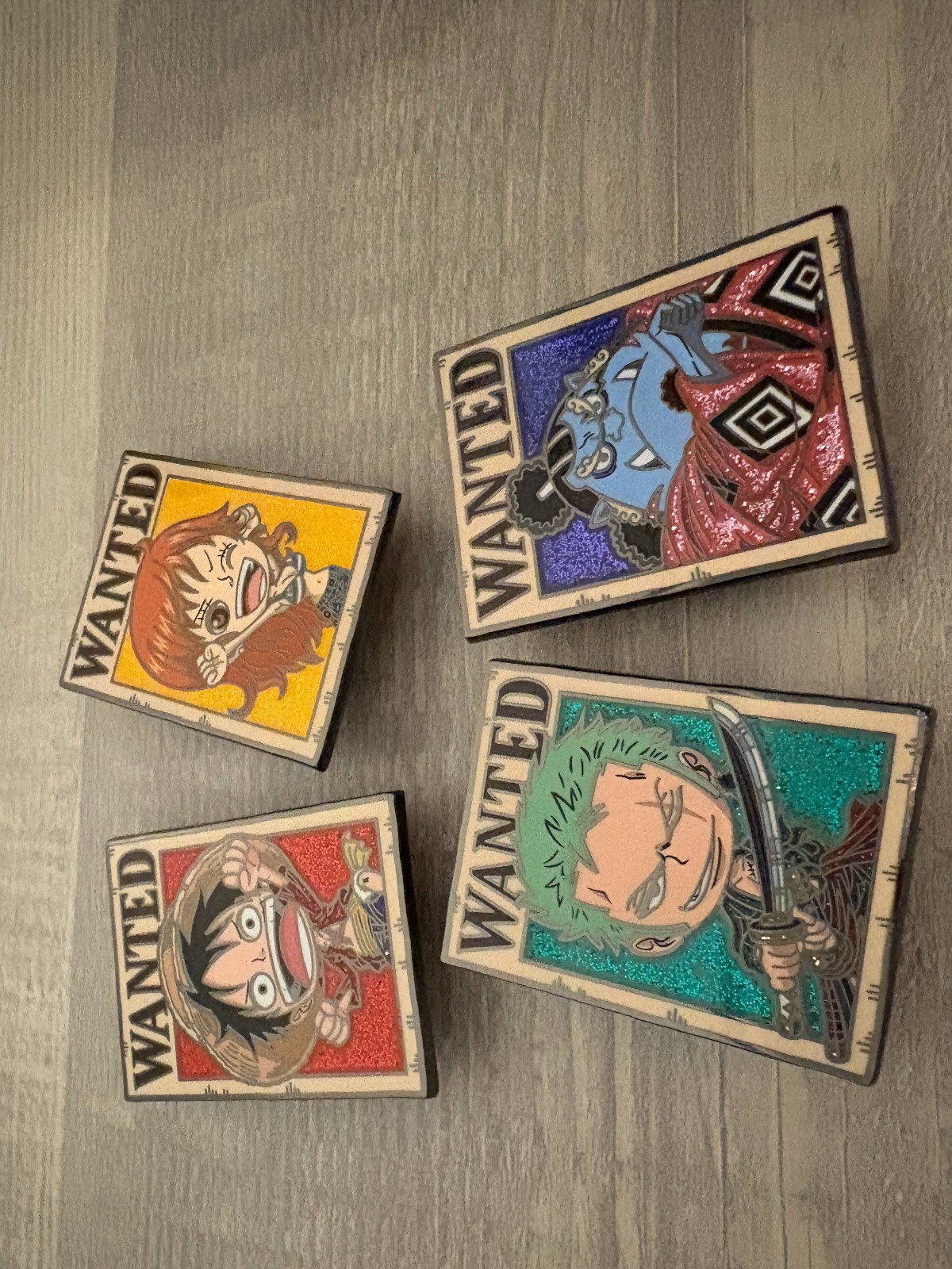 One Piece Mystery Figpin Series 2 Glitter Lot