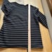 ST JAMES LATELIER STRIPED TOP M COTTON BREATHABLE STRIPED CASUAL PREPPY CHIC