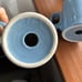 Fiesta Fiestaware Periwinkle Stove Top Salt Pepper Shaker Shakers