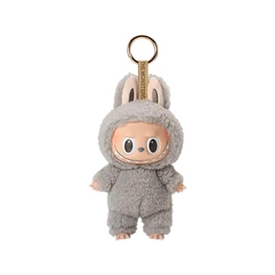 Pop Mart Labubu The Monsters Exciting Macaron Sesame Bean Plush Pendant