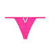 Victorias Secret Very Sexy V-Hardware Rhinestone V-String - Fuschia Frenzy -Sz M