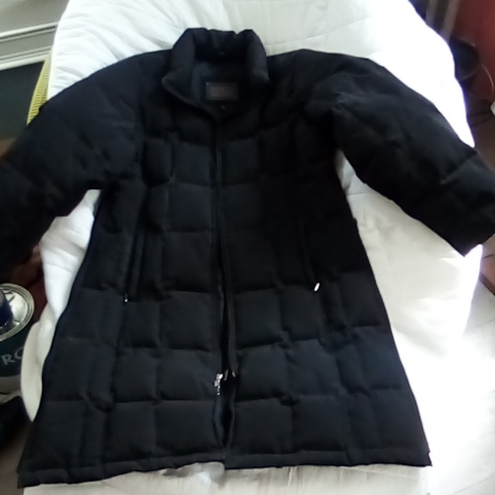 Braeton Black Long Puffy Winter Coat Size M