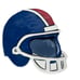 2005 Boston Warehouse Trading Corp Football Helmet Plates