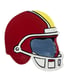 2005 Boston Warehouse Trading Corp Football Helmet Plates
