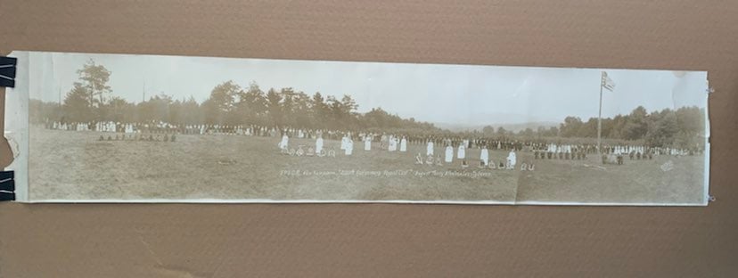 Epsom New Hampshire PANORAMIC Old PHOTO 200th Anniversary Town Pageant