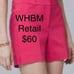 NWT - Women’s White House Black Market Pink Shorts