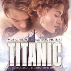 Titanic OST Silver/Black Vinyl record limited Soundtrack
