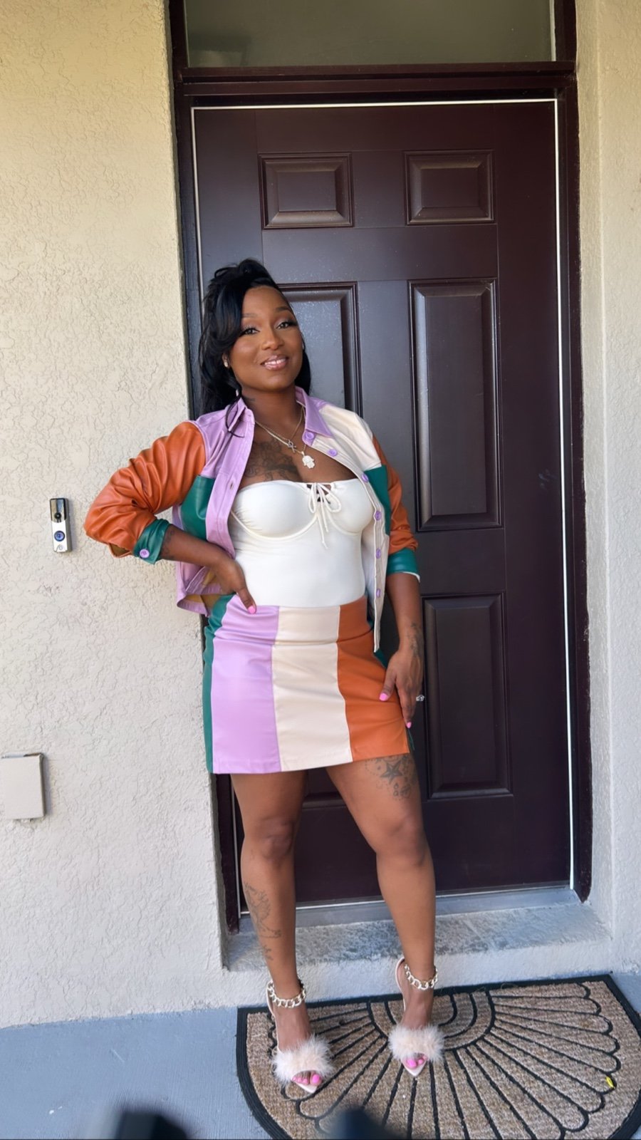 Skirt set