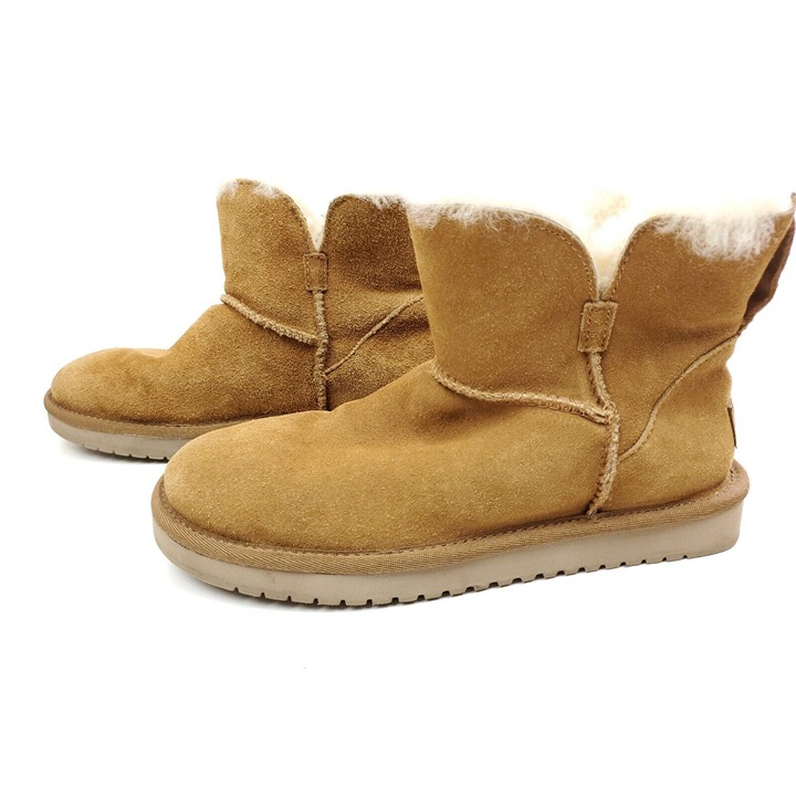KOOLABURRA by UGG Brown Suede Classic Mini Winter Boots 1015209 Size 6